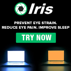 Iris Blue-Blocking Screen Software